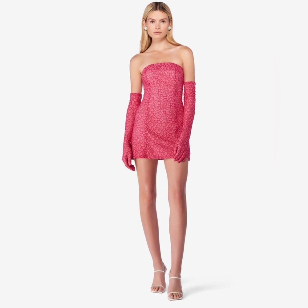 Nwot Miscreants Cupid Mini W/ Gloves (Pink Lace) Msrp $350 Us 8 — image 2 of 4